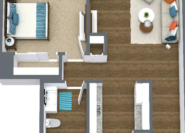 Property at 615 Park St #1502, Des Moines, IA, 50309, 1 bed, 1 bath, [object Object]