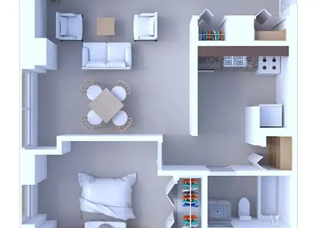 Property at 1380 E Hyde Park Blvd Unit 101, Chicago, IL, 60615, 1 bed, 1 bath, [object Object]