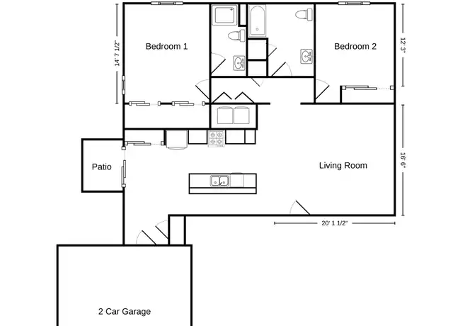 Property at 4395 Christopher Dr, Eau Claire, WI, 54703, 2 beds, 2 baths, [object Object]