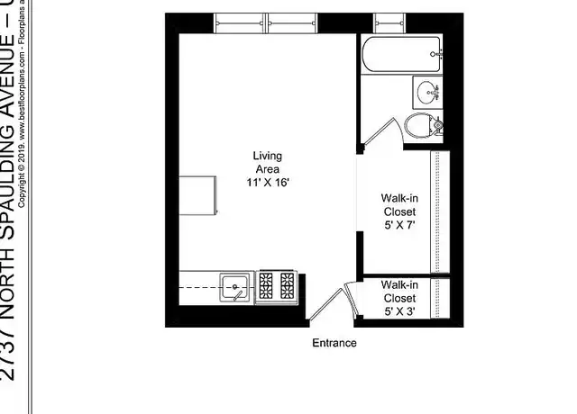 Property at 2715 NMA LLC - 2715 N Milwaukee Ave, Chicago, IL, 60647, 0 beds, 1 bath, [object Object]