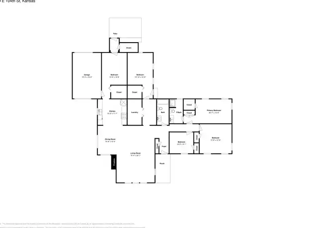 Property at 7109 E 104th St, Kansas City, MO, 64134, 4 beds, 2 baths, [object Object]