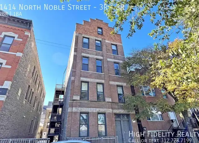 Property at 1414 N Noble St Unit 3R, Chicago, IL, 60642, 2 beds, 1 bath, [object Object]
