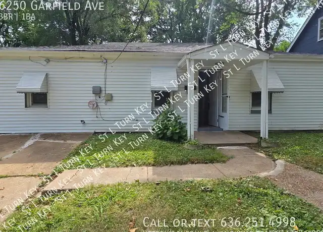 Property at 6250 Garfield Ave, Saint Louis, MO, 63134, 3 beds, 1 bath, [object Object]
