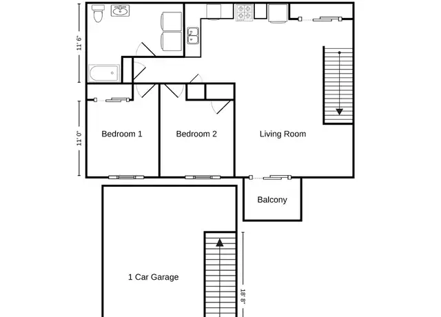 Property at 845 N 8th Ave Unit SU 750-05, Sturgeon Bay, WI, 54235, 2 beds, 1 bath, [object Object]