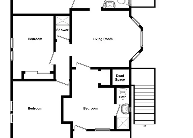 Property at 210 Williams St Unit 2, Ithaca, NY, 14850, 4 beds, 2 baths, [object Object]