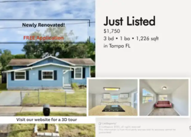 Property at 3104 E Ellicott St, Tampa, FL, 33610, 3 beds, 1 bath, [object Object]