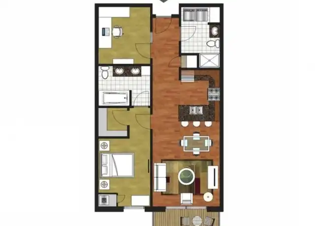 Property at 633 Main St NW Apt 105, Elk River, MN, 55330, 2 beds, 2 baths, [object Object]