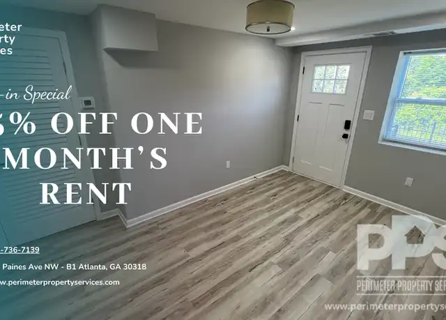 Property at 605 Paines Ave NW Unit B1, Atlanta, GA, 30318, 2 beds, 1 bath, [object Object]