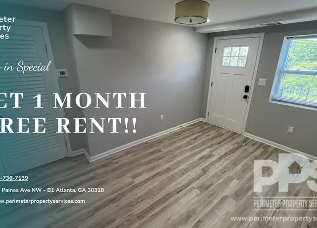 Property at 605 Paines Ave NW Unit B1, Atlanta, GA, 30318, 2 beds, 1 bath, [object Object]
