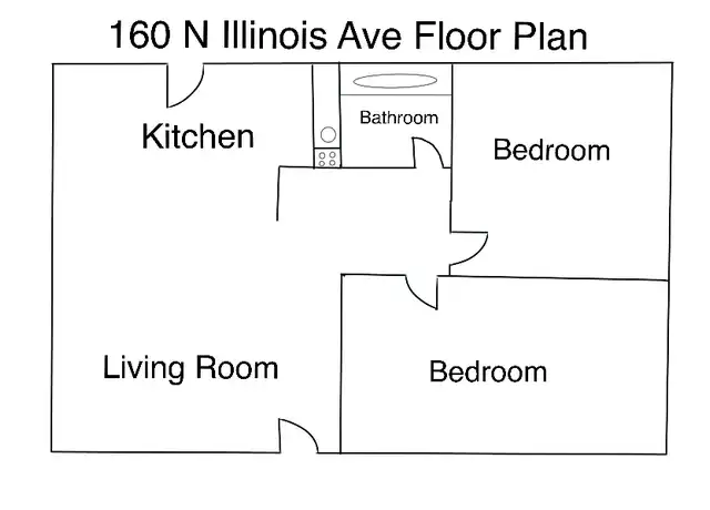 Property at 160 N Illinois Ave Unit 160, Oak Ridge, TN, 37830, 2 beds, 1 bath, [object Object]
