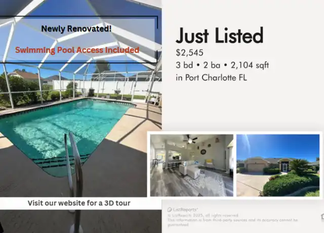 Property at 23167 Mineral Ave, Port Charlotte, FL, 33954, 3 beds, 2 baths, [object Object]