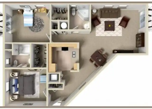 Property at 1951 Brandywine Rd, West Palm Beach, FL, 33409, 2 beds, 2 baths, [object Object]