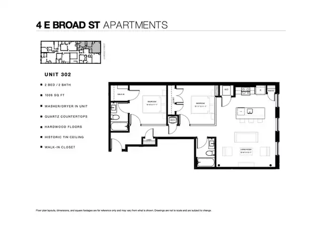 Property at 4 E Broad St Unit 302, Richmond, VA, 23219, 2 beds, 2 baths, [object Object]