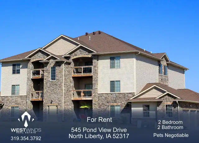 Property at 545 Pond View Dr #103, North Liberty, IA, 52317, 2 beds, 2 baths, [object Object]