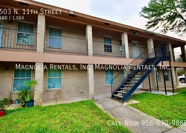 Property at 503 N 11th St Unit 4, McAllen, TX, 78501, 1 bed, 1 bath, [object Object]