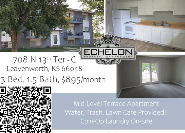 Property at 708 N 13th Ter Apt C, Leavenworth, KS, 66048, 3 beds, 1.5 baths, [object Object]