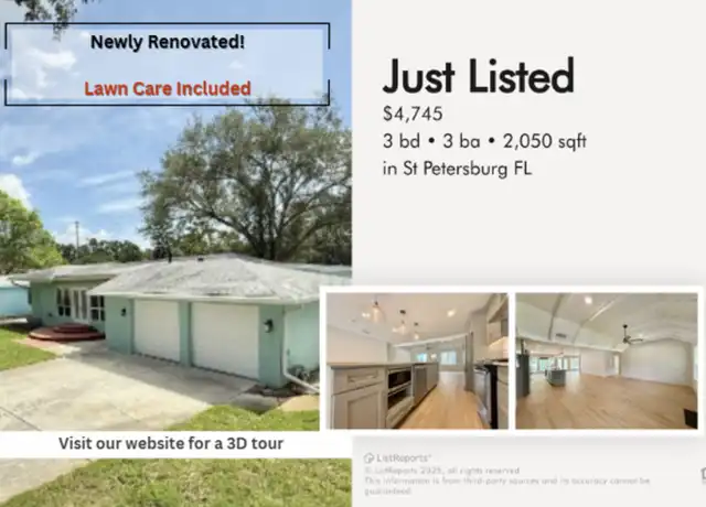 Property at 3022 1st St N, Saint Petersburg, FL, 33704, 3 beds, 3 baths, [object Object]