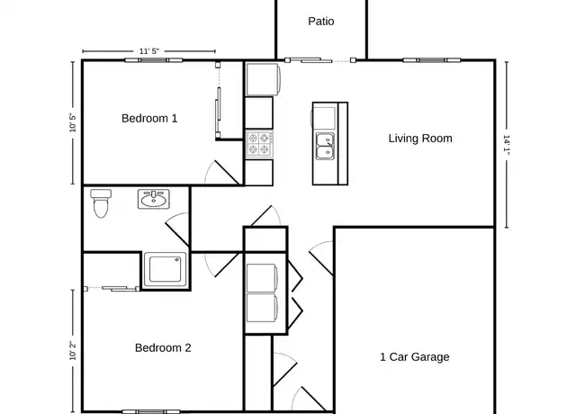Property at 2015 Webster St Unit AL 2101-26, Merrill, WI, 54452, 2 beds, 2 baths, [object Object]