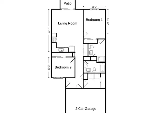 Property at 2015 Webster St Unit AL 2101-26, Merrill, WI, 54452, 2 beds, 2 baths, [object Object]
