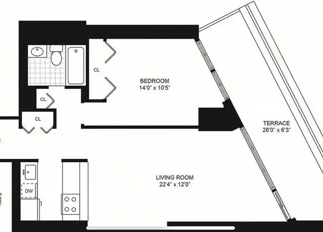Property at 1991 Broadway Unit 6C, New York, NY, 10023, 1 bed, 1 bath, [object Object]