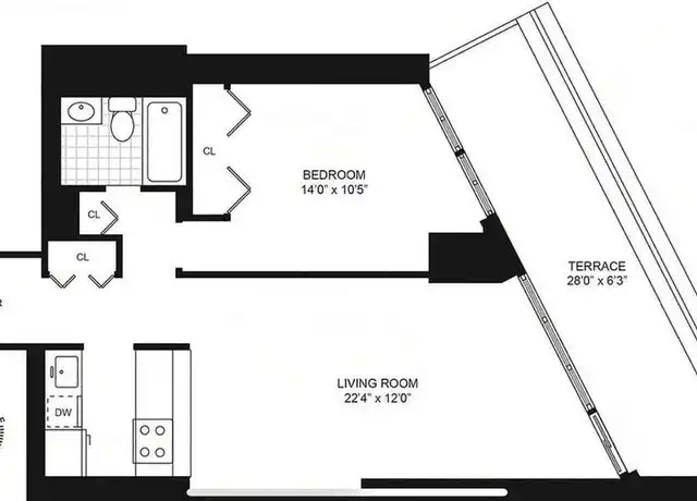 Property at 1991 Broadway Unit 6C, New York, NY, 10023, 1 bed, 1 bath, [object Object]