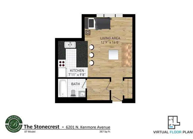 Property at 6201 N Kenmore Ave Unit 207, Chicago, IL, 60660, 0 beds, 1 bath, [object Object]