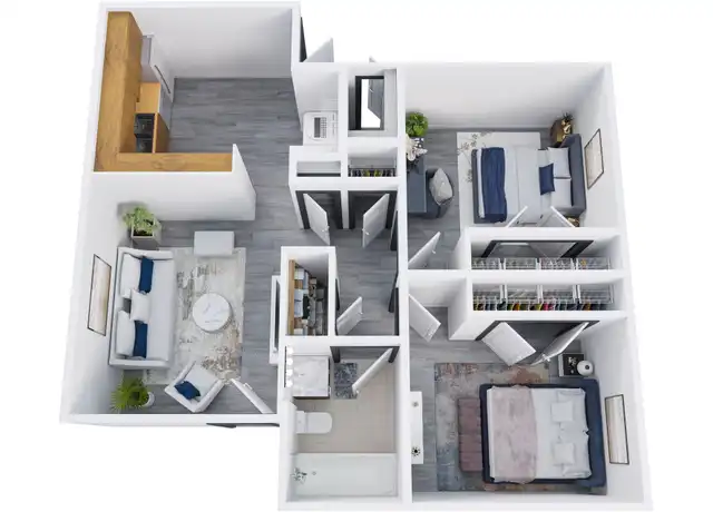 Property at 300 Bledsoe St Unit H1, Carrollton, GA, 30117, 2 beds, 1 bath, [object Object]