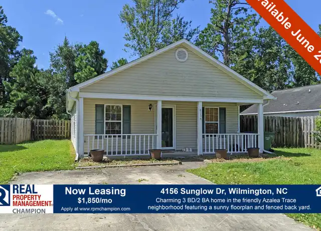 Property at 4156 Sunglow Dr, Wilmington, NC, 28405, 3 beds, 2 baths, [object Object]