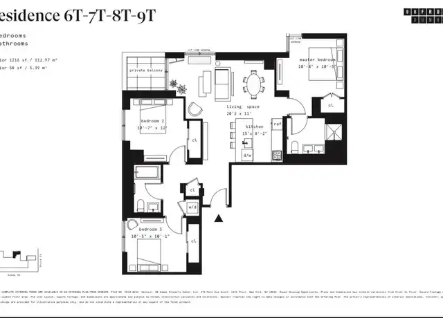 Property at 98 Front St Unit 9T, Brooklyn, NY, 11201, 3 beds, 2 baths, [object Object]