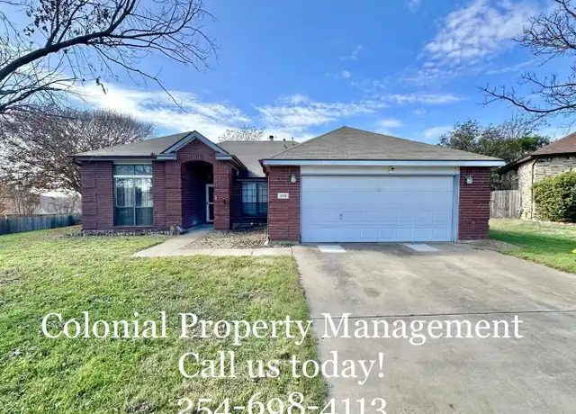 Property at 302 Sioux Cir, Harker Heights, TX, 76548, 4 beds, 2 baths, [object Object]