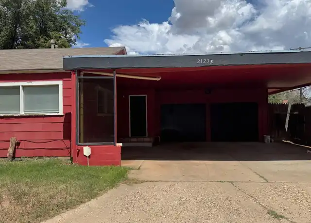 Property at 2123 25th St Unit rear, Lubbock, TX, 79411, 3 beds, 1 bath, [object Object]
