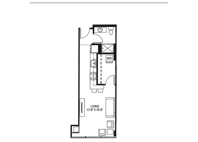 Property at 401 W Michigan St Unit 319, Milwaukee, WI, 53203, 0 beds, 1 bath, [object Object]