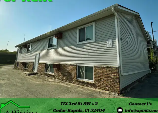 Property at 713 3rd St SW Unit 2, Cedar Rapids, IA, 52404, 1 bed, 1 bath, [object Object]