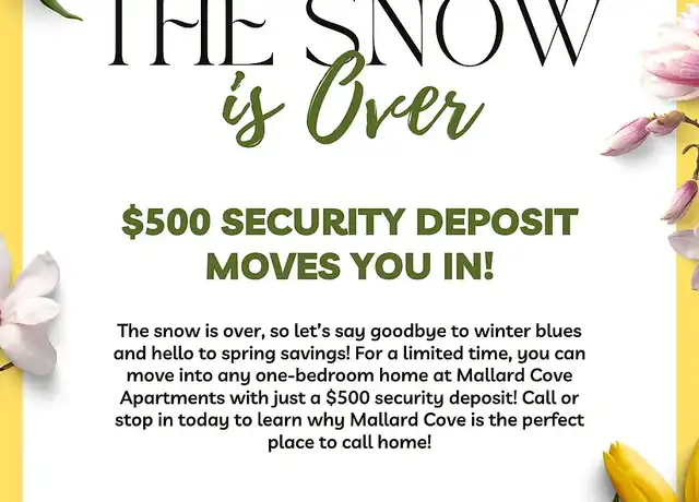 Property at Mallard Cove Apartments - 2185 Albatross Ct, Portage, MI, 49024, 1-2 bed, 1 bath, [object Object]