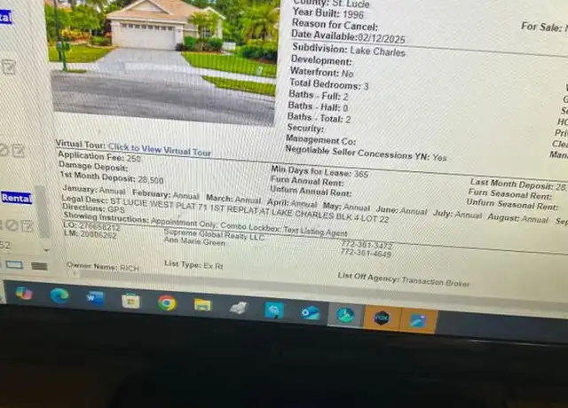 Property at 576 SW Saint Kitts Cv, Port Saint Lucie, FL, 34986, 3 beds, 2 baths, [object Object]