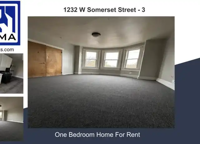 Property at 1232 W Somerset St Unit 3, Philadelphia, PA, 19133, 1 bed, 1 bath, [object Object]