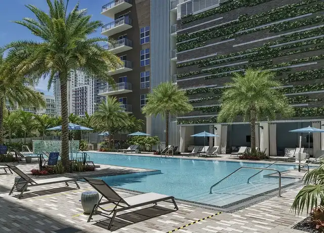 Property at Blu27 at Edgewater - 2701 Biscayne Blvd, Miami, FL, 33137, 1 bed, 1 bath, [object Object]