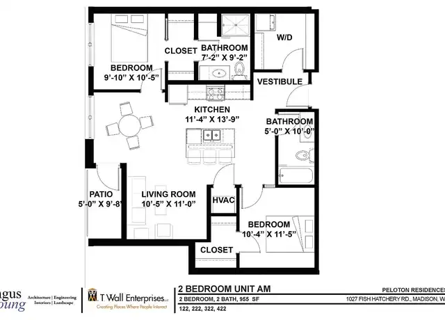 Property at PELOTON RESIDENCES, LLC - Phase 2 - 1027 Fish Hatchery Rd, Madison, WI, 53715, 0-2 beds, 1-2 bath, [object Object]