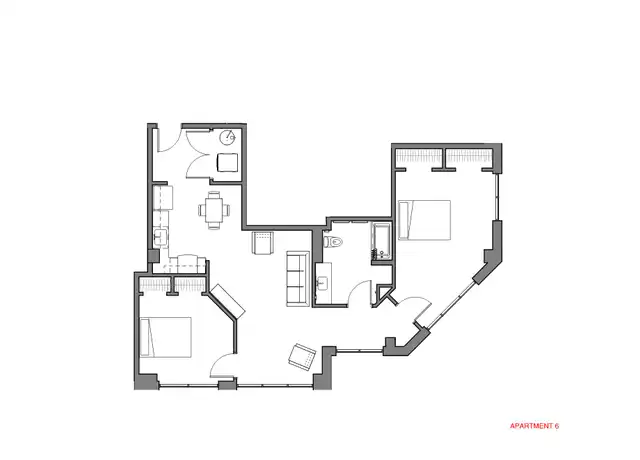 Property at 100 Northampton St Unit L6, Easton, PA, 18042, 2 beds, 1 bath, [object Object]