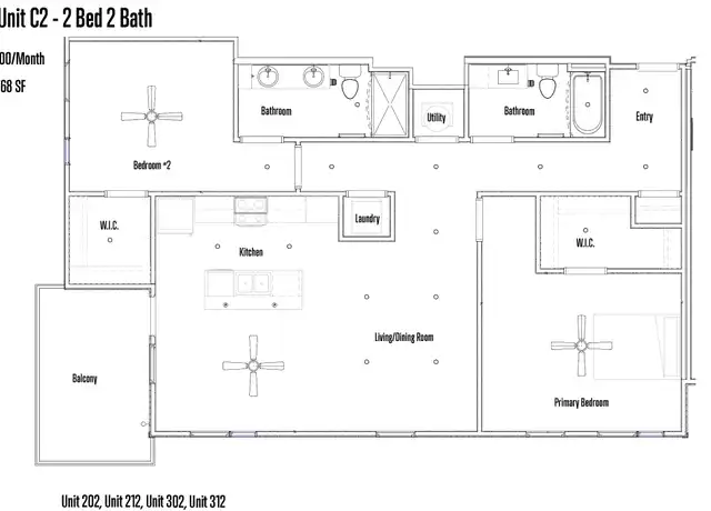 Property at 110 SW Market St Unit 302, Lee's Summit, MO, 64063, 2 beds, 2 baths, [object Object]
