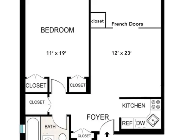 Property at 245 E 24th St Unit 15D, New York, NY, 10010, 1 bed, 1 bath, [object Object]
