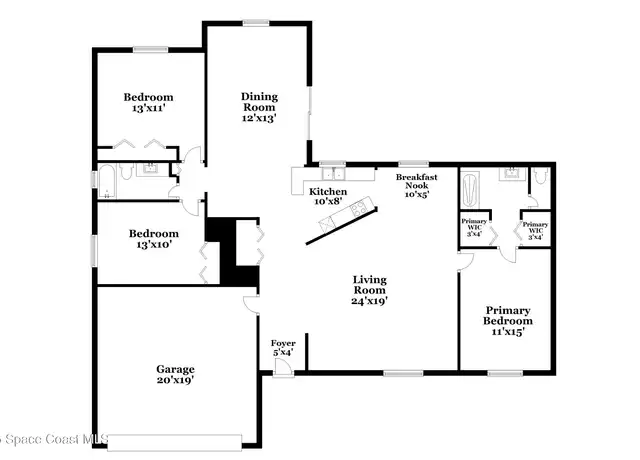 Property at 1510 Glencove Ave NW, Palm Bay, FL, 32907, 3 beds, 2 baths, [object Object]