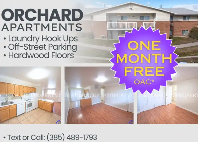 Property at Orchard Apartments - 100 S Orchard Dr, North Salt Lake, UT, 84054, 2 beds, 1 bath, [object Object]