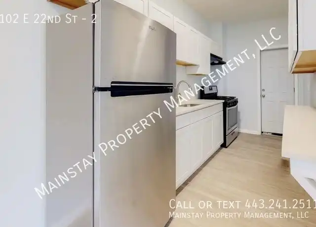 Property at 102 E 22nd St Unit 2, Baltimore, MD, 21218, 1 bed, 1 bath, [object Object]