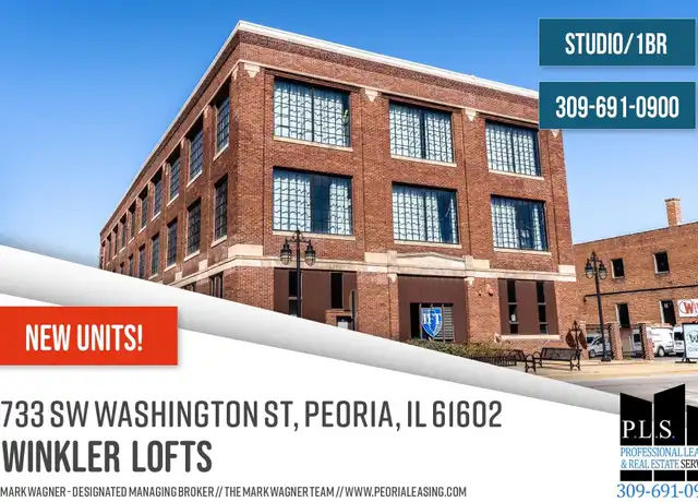 Property at 725 SW Washington St Unit 1, Peoria, IL, 61602, 1 bed, 1 bath, [object Object]