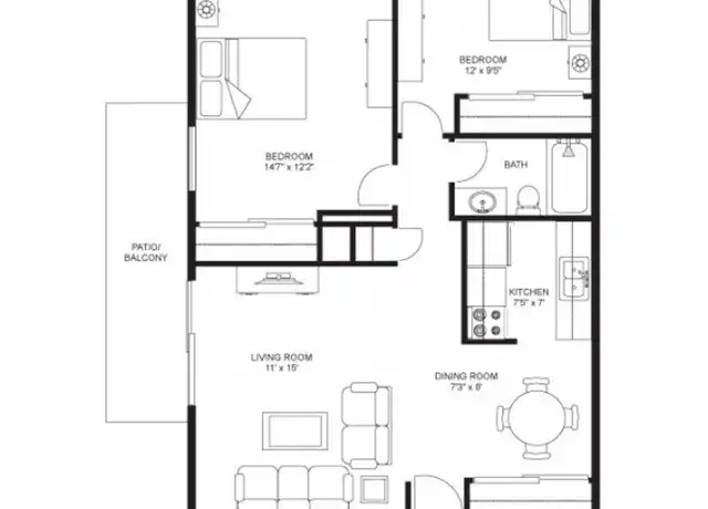 Property at 205 Walnut St, Oregon, WI, 53575, 2 beds, 1 bath, [object Object]