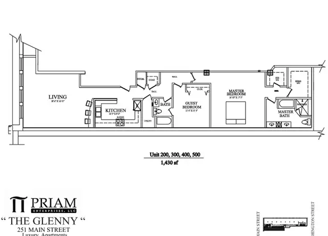 Property at 251 Main St, Buffalo, NY, 14203, 2 beds, 2 baths, [object Object]