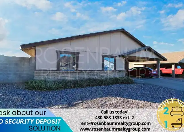 Property at 4661 E Camino St, Mesa, AZ, 85205, 2 beds, 1 bath, [object Object]