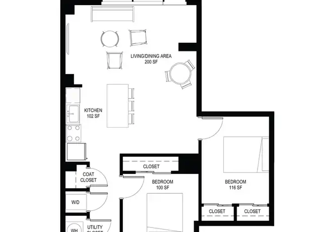 Property at 2930 Smallman St Unit 605, Pittsburgh, PA, 15201, 2 beds, 2 baths, [object Object]
