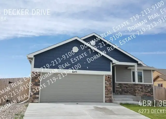 Property at 6273 Decker Dr, Colorado Springs, CO, 80925, 4 beds, 3 baths, [object Object]